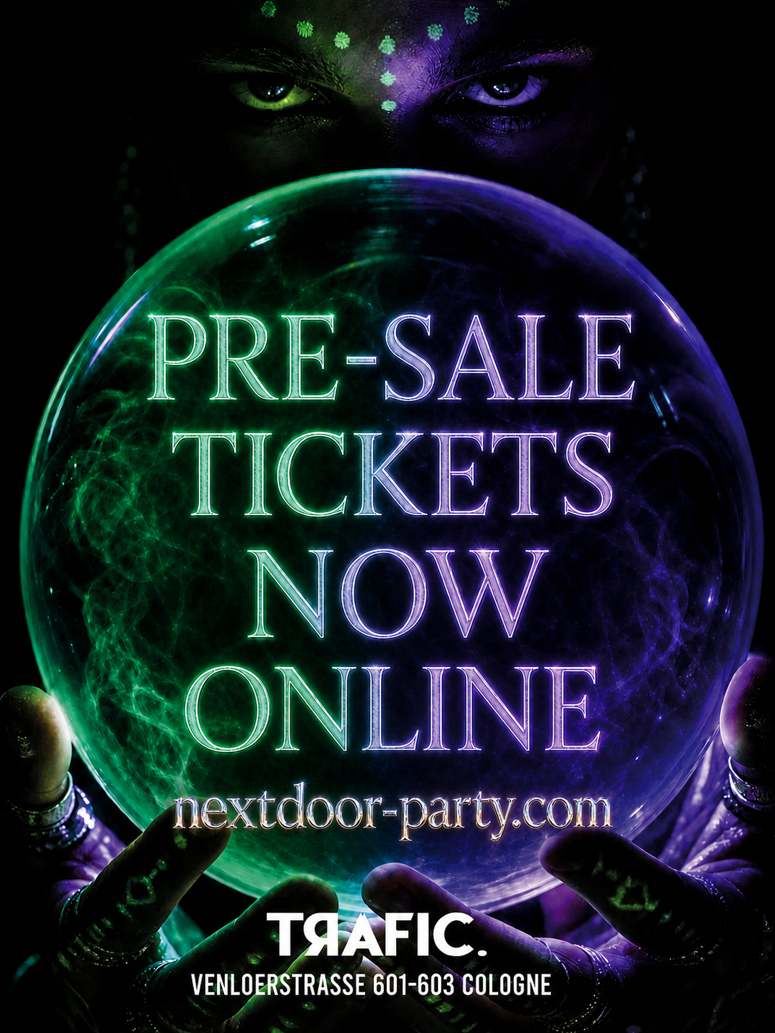 NEXTDOOR ABRACADABRA lineup and program, LGBTQ party Cologne at TRAFIC